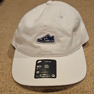 Nike Dunk Patch Club Adjustable Cap Hat Blue Low Top Sneaker M/L Unisex